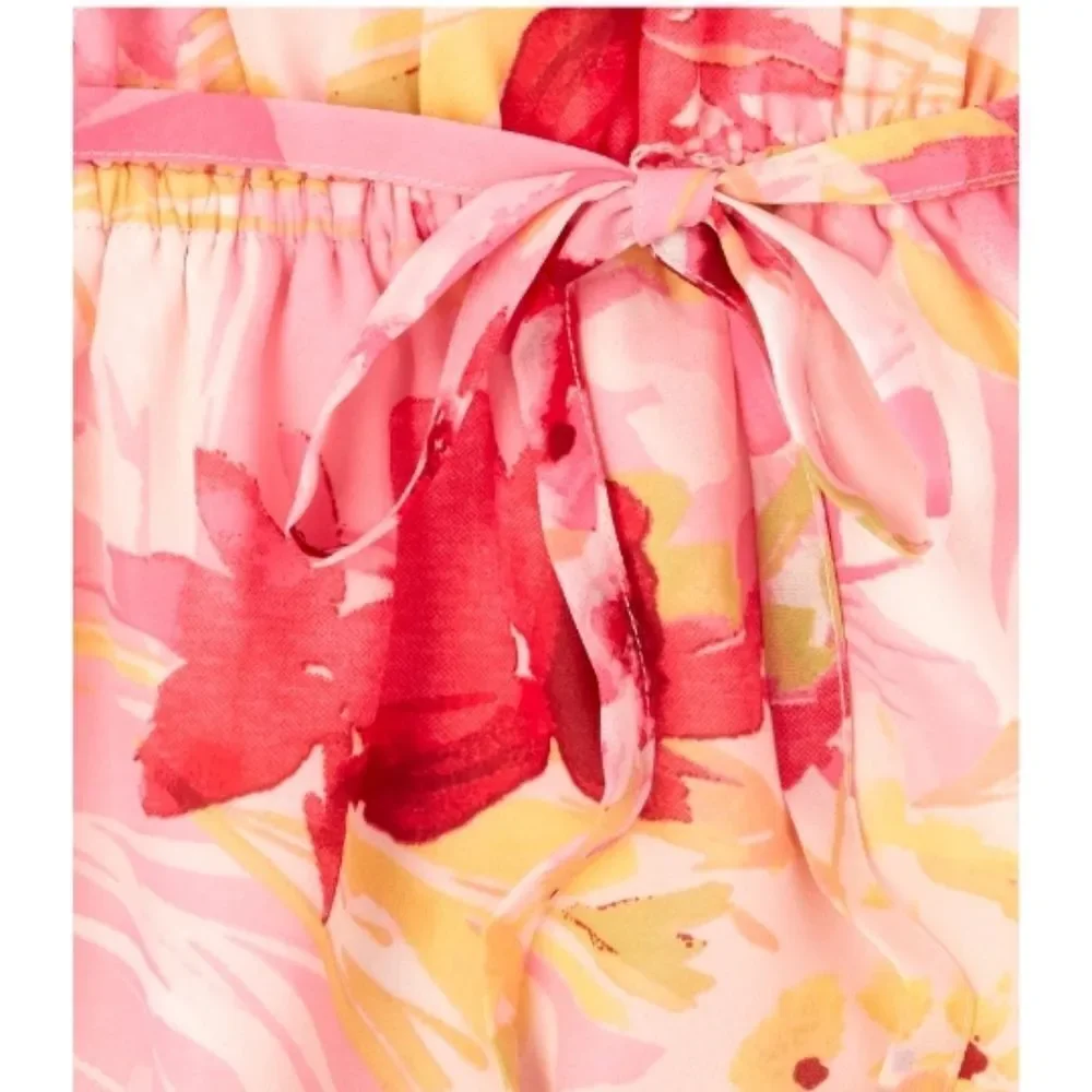 Girls off shoulder floral dress